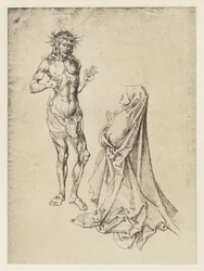 Christ Appearing to the Virgin Mary by Durer